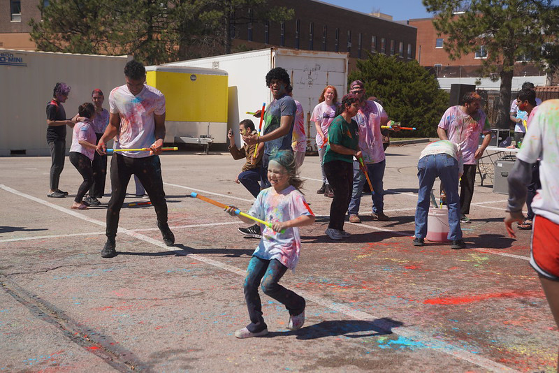 The Colors of Spring: Mines Student India Organization Hosts Community Hindu Holi Celebration 